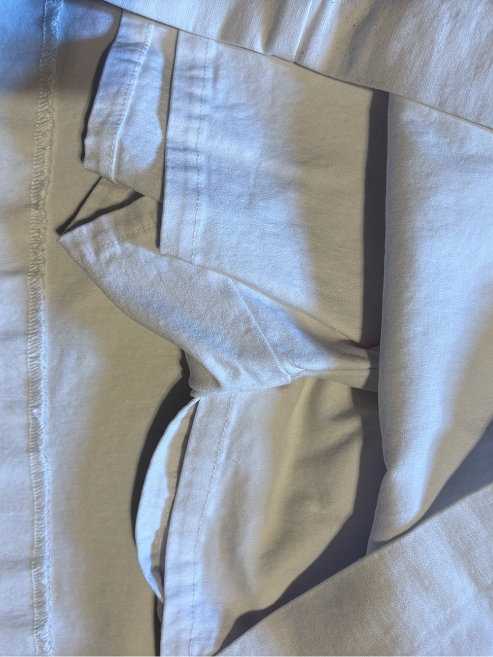 New Directions White Skort 14 Yoga Waist Strech Pockets EUC-Washed - Picture 8 of 8